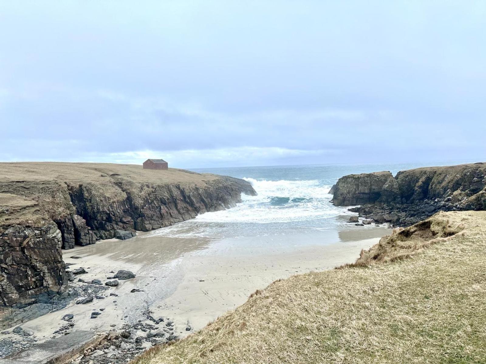Modern Refurbished Church Nr Butt Of Lewis Beaches Port of Ness Exteriér fotografie